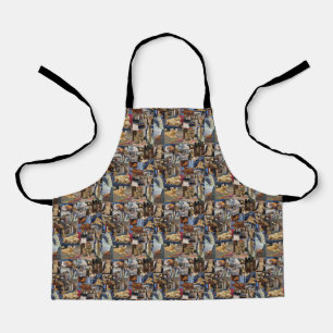 Kitten Photo Collage, Kids Full Print Apron