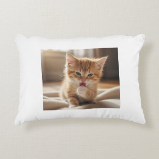 Kitten print Pillow