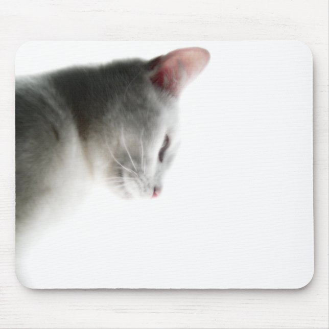 Kitten profile mouse pad (Front)