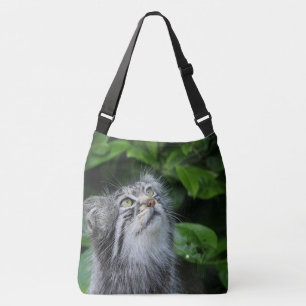 Kitten Saying A Prayer Crossbody Bag