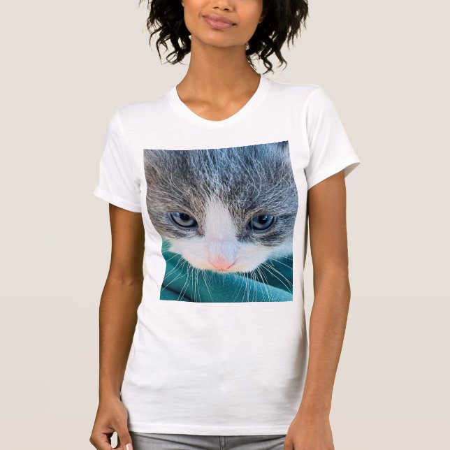 Kitten T-Shirt, Funny T-Shirt (Front)
