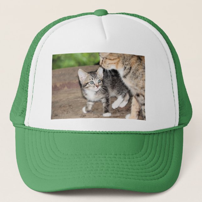 Kitten Trucker Hat (Front)