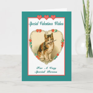 Kitten Valentine Card - Friendship