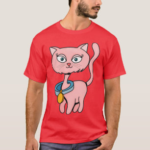 Kitten Wearing a collar T-Shirt