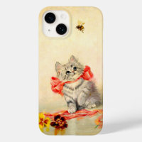 Kitten with a Red Ribbon