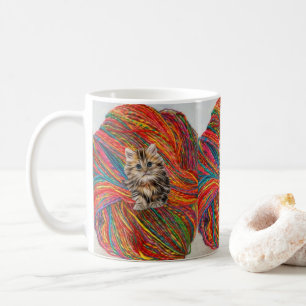 Kitten Yarn  Mug