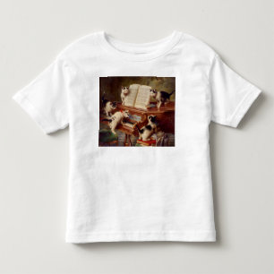 Kittens and Piano Toddler T-Shirt
