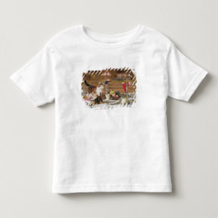 Kittens at a banquet, 19th century toddler T-Shirt