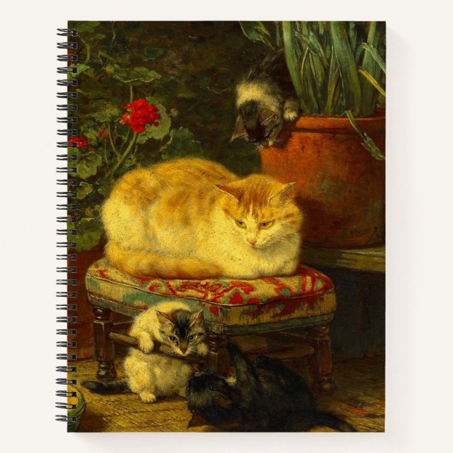 Kittens at Play Notebook (Front)