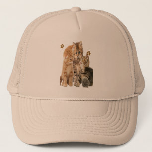 Kittens at play products trucker hat
