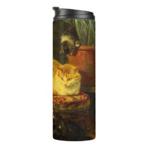 Kittens at Play Thermal Tumbler