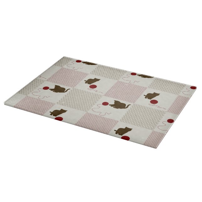 Kittens Backgrounds Cutting Board (Corner)