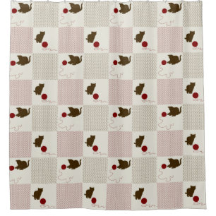 Kittens Backgrounds Shower Curtain