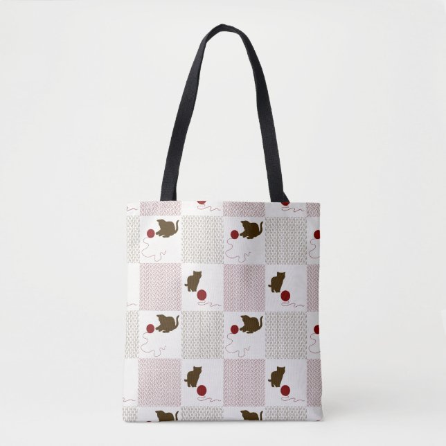 Kittens Backgrounds Tote Bag (Front)