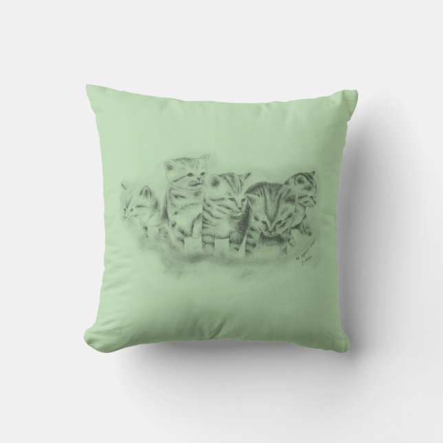 Kittens Cushion (Front)