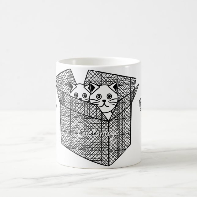 Kittens in a Box Thunder_Cove Coffee Mug (Center)