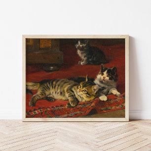 Kittens Julius Adam the Younger Poster