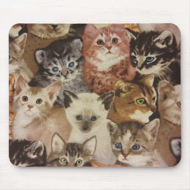 Kittens Mouse Pad (Front)