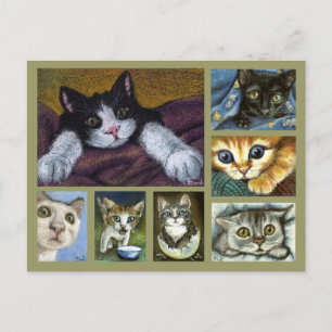Kittens postcard