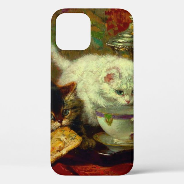Kittens Tea Party Case-Mate iPhone Case (Back)
