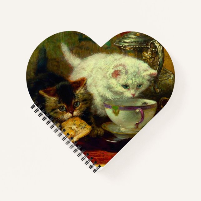 Kittens Tea Party Notebook (Front)