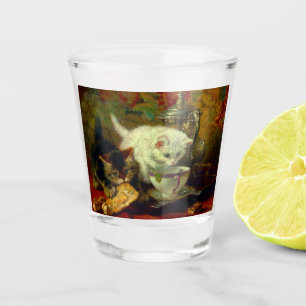 Kittens Tea Party Shot Glass