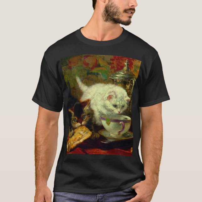 Kittens Tea Party T-Shirt (Front)