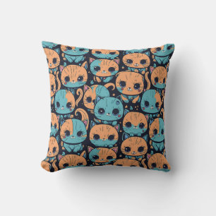 Kittens Throw Pillow