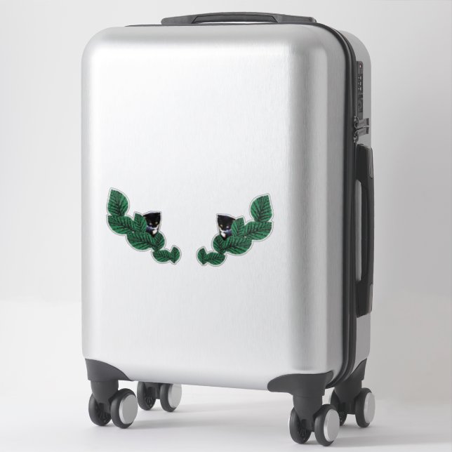 Kittens with Leaves (Suitcase)