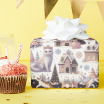 Kittens with Sparkling Tiaras Wrapping Paper