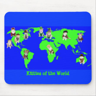 Kitties of the World Mouse Pad