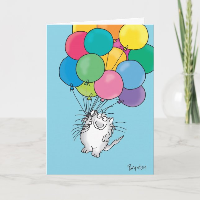 KITTY ALOFT Birthday Card (Front)
