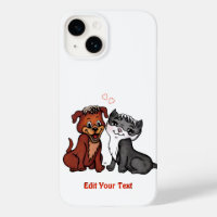 Kitty and Puppy , Edit Your Text