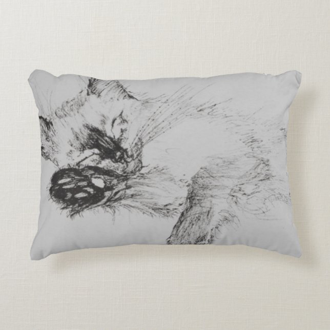 Kitty 'Baby' Decorative Cushion (Front)