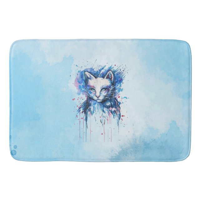 Kitty Bath Mat (Front)