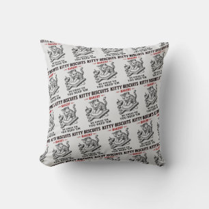 Kitty Biscuits Bakery Cushion