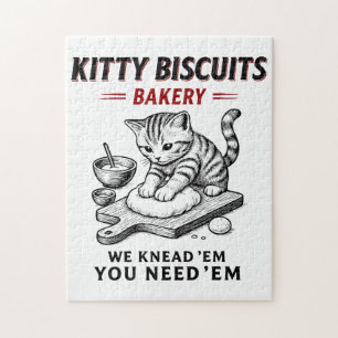 Kitty Biscuits Bakery Jigsaw Puzzle