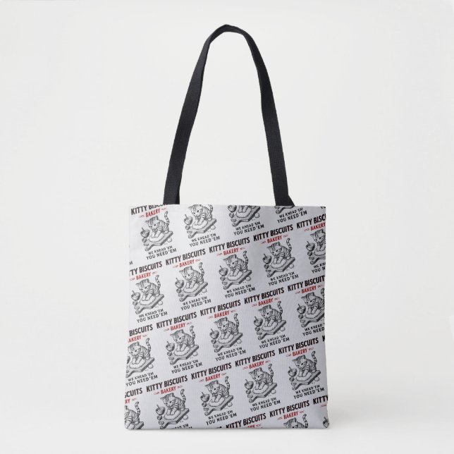 Kitty Biscuits Bakery Tote Bag (Front)