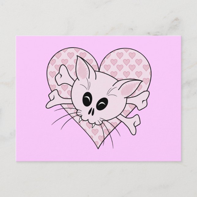 Kitty Bones Postcard (Front)