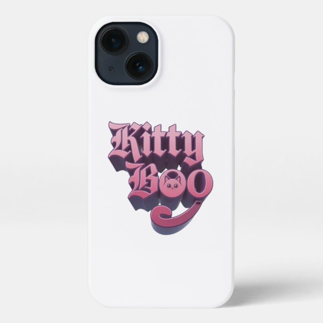 kitty boo iPhone case (Back)
