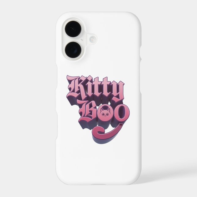 kitty boo iPhone case (Back)