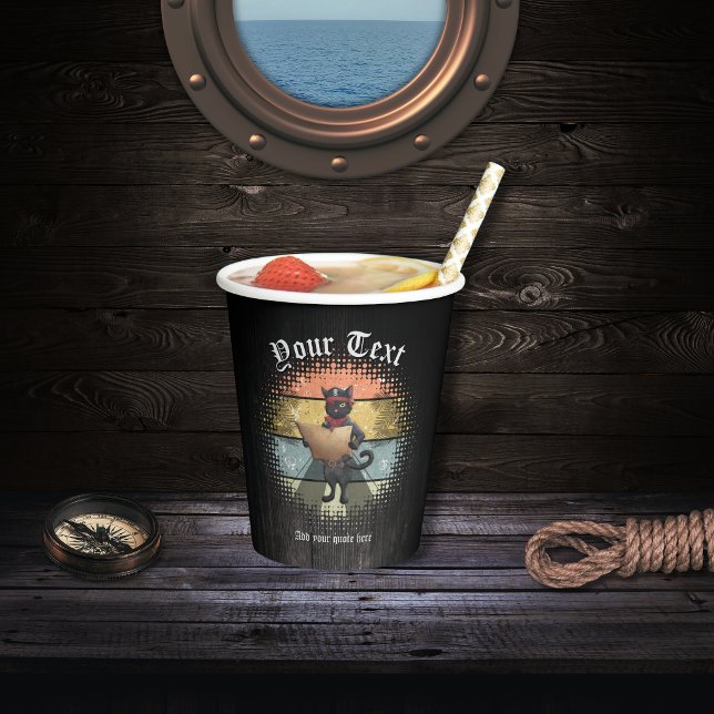 Kitty Buccaneer's Sunset Quest  Paper Cups (Kitty Buccaneer's Sunset Quest Paper Cups)