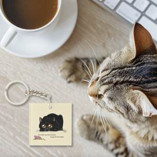 Kitty Butt-Wiggle Key Ring