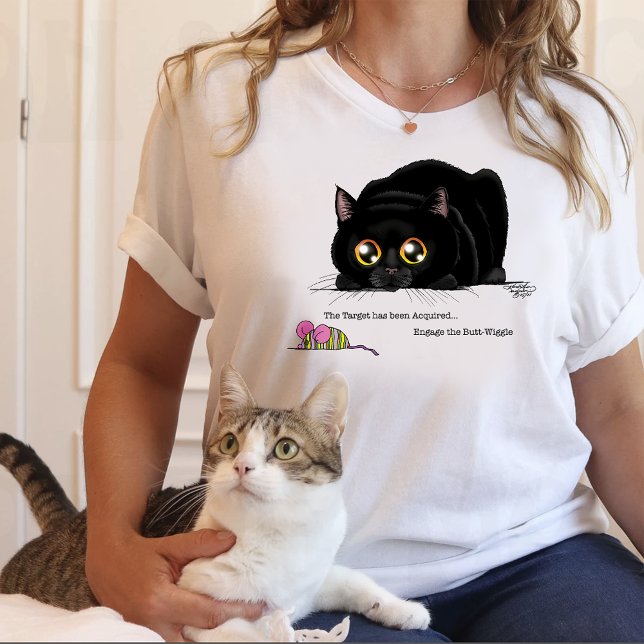 Kitty Butt Wiggle T-Shirt (Creator Uploaded)