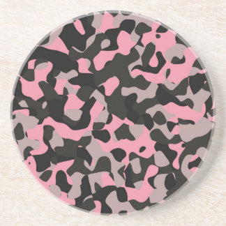 Kitty Camo Coaster