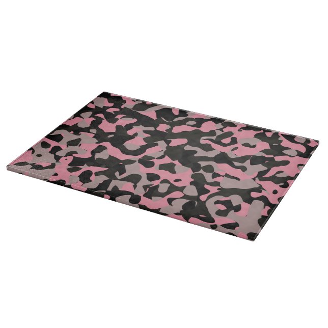 Kitty Camo Cutting Board (Corner)
