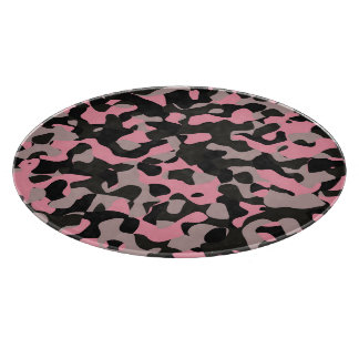 Kitty Camo Cutting Board