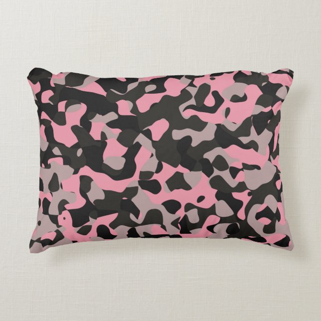 Kitty Camo Decorative Cushion (Front)