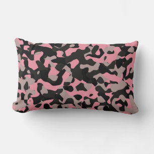 Kitty Camo Lumbar Cushion