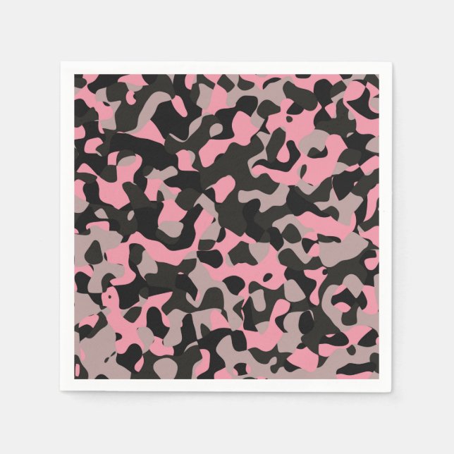 Kitty Camo Napkin (Front)
